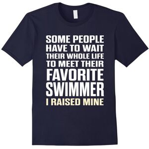 Gildan (L) Favorite Swimmer I Raised Mine Mom Dad Parent T-Shirt-Father's Day Gildan (L) Favorite Swimmer I Raised Mine Mom Dad Parent T-Shirt-Father's Day