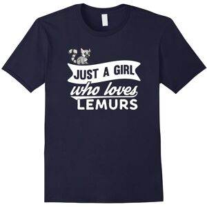 Gildan (XXL) Just A Girl Who Loves Lemurs Shirt-Father's Day Gildan (XXL) Just A Girl Who Loves Lemurs Shirt-Father's Day