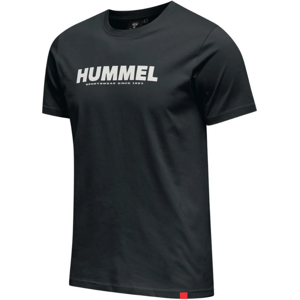 (M) Unisex Black Hummel Legacy short sleeve T-shirt (M) Unisex Black Hummel Legacy short sleeve T-shirt