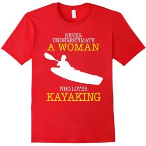 Gildan (L) Kayak T-shirt , Never underestimate an old woman who loves K-Father's Day Gildan (L) Kayak T-shirt , Never underestimate an old woman who loves K-Father's Day