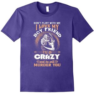 Gildan (S) Don't Flirt With Me I Love My BoyFriend Gift T-Shirt-Father's Day Gildan (S) Don't Flirt With Me I Love My BoyFriend Gift T-Shirt-Father's Day