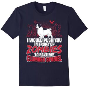 Gildan (S) Father's Dayumber Spaniel and Zombies Halloween Gifts T Shirt-Father's Day Gildan (S) Father's Dayumber Spaniel and Zombies Halloween Gifts T Shirt-Father's Day