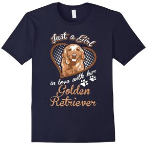 Gildan (XXXL) Just A Girl In Love With Her Golden Retriever Dog TShirt-Father's Day Gildan (XXXL) Just A Girl In Love With Her Golden Retriever Dog TShirt-Father's Day