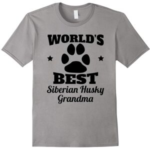Gildan (XXXL) World's Best Siberian Husky Grandma Dog Lover T-Shirt-Father's Day Gildan (XXXL) World's Best Siberian Husky Grandma Dog Lover T-Shirt-Father's Day