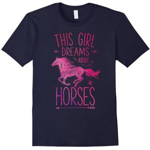 Gildan (M) This Girl Dreams About Horses T Shirt I Love Horse Riding-Father's Day Gildan (M) This Girl Dreams About Horses T Shirt I Love Horse Riding-Father's Day