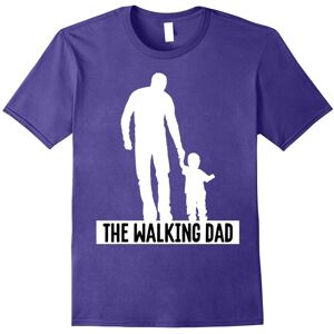 Gildan (XL) Mens The Walking Dad – with kid – white T-Shirt-Father's Day Gildan (XL) Mens The Walking Dad – with kid – white T-Shirt-Father's Day