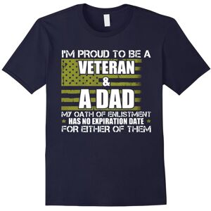 Gildan (M) Veteran shirt : I'm Proud To Be A Veteran and Dad T-shirt-Father's Day Gildan (M) Veteran shirt : I'm Proud To Be A Veteran and Dad T-shirt-Father's Day