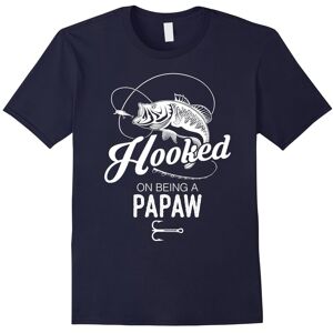 Gildan (XL) Men's Hooked On Being A Papaw, Hooked On Being A Papaw T Shirt-Father's Day Gildan (XL) Men's Hooked On Being A Papaw, Hooked On Being A Papaw T Shirt-Father's Day