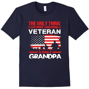 Gildan (M) Veteran Grandpa T-shirt, Father's Day gift tee-Father's Day Gildan (M) Veteran Grandpa T-shirt, Father's Day gift tee-Father's Day