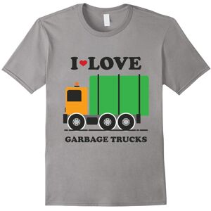 Gildan (XL) I Heart Love Garbage Trucks Shirt Little Boys Kids T-Shirt-Father's Day Gildan (XL) I Heart Love Garbage Trucks Shirt Little Boys Kids T-Shirt-Father's Day