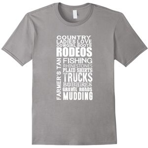 Gildan (S) Country Ladies Love Cowgirl Boots, Rodeos, Fishing…T-Shirt-Father's Day Gildan (S) Country Ladies Love Cowgirl Boots, Rodeos, Fishing…T-Shirt-Father's Day