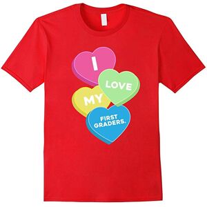 Gildan (S) i love my first graders valentine day great gift t shirt-Father's Day Gildan (S) i love my first graders valentine day great gift t shirt-Father's Day