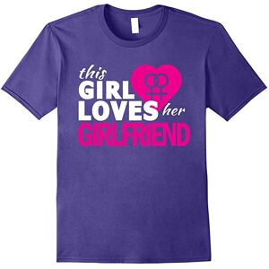 Gildan (S) This Girl Loves Her Girlfriend Lesbian Quote Gift T-Shirt-Father's Day Gildan (S) This Girl Loves Her Girlfriend Lesbian Quote Gift T-Shirt-Father's Day