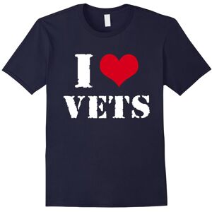 Gildan (M) I Love Vets T-shirt Veterans Day T-shirt US America Veteran-Father's Day Gildan (M) I Love Vets T-shirt Veterans Day T-shirt US America Veteran-Father's Day