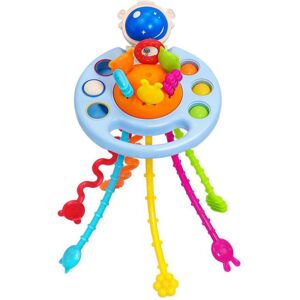 Unbranded (Blue) Montessori Pull String Sensory Toys Baby 6 12 Months Silicone Activity To Unbranded (Blue) Montessori Pull String Sensory Toys Baby 6 12 Months Silicone Activity To