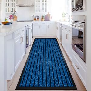 Imperial Rooms (80x300 cm, Blue) Rubber Door Mats Non-Slip Dirt Trapper Heavy Duty Imperial Rooms (80x300 cm, Blue) Rubber Door Mats Non-Slip Dirt Trapper Heavy Duty