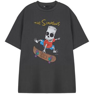 The Simpsons Short Sleeved T-Shirt (Mens Grey) The Simpsons Short Sleeved T-Shirt (Mens Grey)