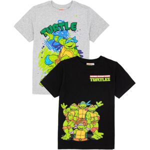 Teenage Mutant Ninja Turtles Multi-Pack of 2 Short-Sleeved T-Shirts (Boys Multic Teenage Mutant Ninja Turtles Multi-Pack of 2 Short-Sleeved T-Shirts (Boys Multic