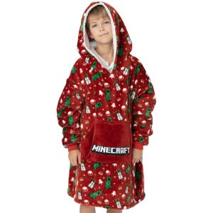 Minecraft Blanket Hoodie (Unisex Kids Red) Minecraft Blanket Hoodie (Unisex Kids Red)