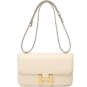 Unbranded (Off white) 2024 H-buckle Kangkang bag European and American fashion 26cm palm p Unbranded (Off white) 2024 H-buckle Kangkang bag European and American fashion 26cm palm p