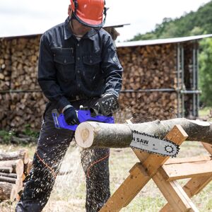 YouseaHome Electric Cordless Chainsaw 12inch Hand Saw Wood Pruning Cutter with 4Ah Battery YouseaHome Electric Cordless Chainsaw 12inch Hand Saw Wood Pruning Cutter with 4Ah Battery