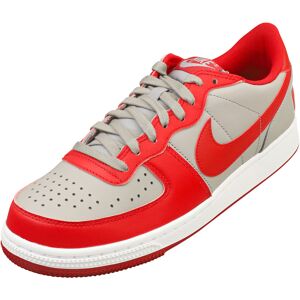 (11.5) Nike Terminator Low Mens Fashion Trainers in Grey Red (11.5) Nike Terminator Low Mens Fashion Trainers in Grey Red
