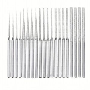 Unbranded 20pcs Diamond Drill Bit 5 Different Shapes Diamond Drill Bit 1 8 3mm Shank Diamo Unbranded 20pcs Diamond Drill Bit 5 Different Shapes Diamond Drill Bit 1 8 3mm Shank Diamo