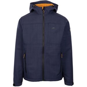 (M, Navy Marl) Trespass Mens Piber TP75 Soft Shell Jacket (M, Navy Marl) Trespass Mens Piber TP75 Soft Shell Jacket