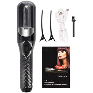 Unbranded (Black) Women Hair Split Ends Trimmer Cordless Split Hair Care Unbranded (Black) Women Hair Split Ends Trimmer Cordless Split Hair Care