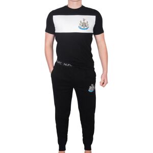 (Black, XL) Newcastle United Mens Pyjamas Long Premium Set OFFICIAL Football Gif (Black, XL) Newcastle United Mens Pyjamas Long Premium Set OFFICIAL Football Gif