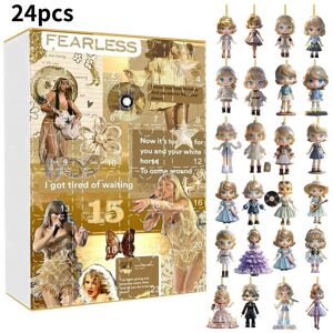 Unbranded (Yellow) Taylor Swift Christmas Advent Calendar 24 Gifts Blind Box Festivals Cou Unbranded (Yellow) Taylor Swift Christmas Advent Calendar 24 Gifts Blind Box Festivals Cou