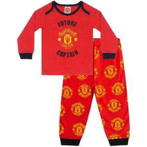 Manchester United Baby Pyjamas Long Boys Kids Official Football Gift Manchester United Baby Pyjamas Long Boys Kids Official Football Gift