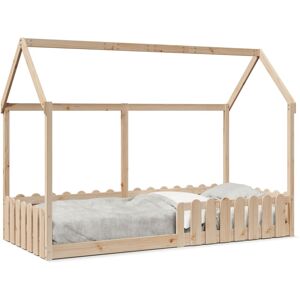 (natural, 90 x 190 cm) vidaXL Kids' House Bed Frame Home Bedstead Children Bed B (natural, 90 x 190 cm) vidaXL Kids' House Bed Frame Home Bedstead Children Bed B