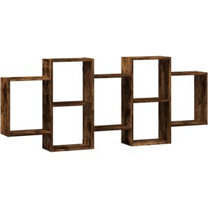 (smoked oak, 159 x 18 x 65 cm) vidaXL Wall Shelf Floating Shelf Wall Storage She (smoked oak, 159 x 18 x 65 cm) vidaXL Wall Shelf Floating Shelf Wall Storage She