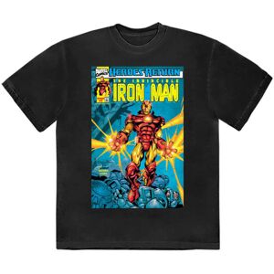 Marvel (L, Black) Invincible Iron Man Comic Cover T Shirt Marvel (L, Black) Invincible Iron Man Comic Cover T Shirt