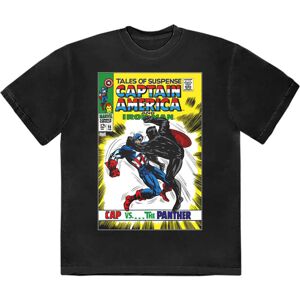 Marvel (XL, Black) The Panther Comic Cover T Shirt Marvel (XL, Black) The Panther Comic Cover T Shirt