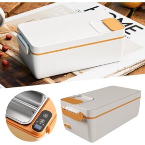 Veeki Electric Self-Heating Lunch Box 1L, Cordless Rechargeable, 304 Food-Grade Stainl Veeki Electric Self-Heating Lunch Box 1L, Cordless Rechargeable, 304 Food-Grade Stainl