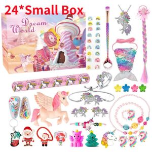 Unbranded (Style M) Kuromi Christmas Unicorn Castle Advent Calendar 24 Days Countdown Jewe Unbranded (Style M) Kuromi Christmas Unicorn Castle Advent Calendar 24 Days Countdown Jewe