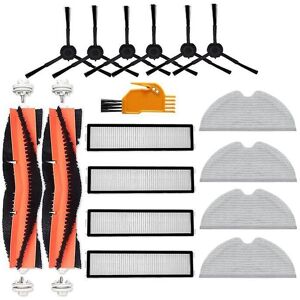 Unbranded Dreame D9 D9 Max L10 Pro Vacuum Cleaner, Main Brushes, Side Brushes, Filters, Wi Unbranded Dreame D9 D9 Max L10 Pro Vacuum Cleaner, Main Brushes, Side Brushes, Filters, Wi