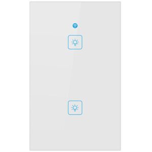 GreenZech (2CH) US Standard 1/2/3 Gang WIFI Touch Wall Switch Support Alexa Google Home 25 GreenZech (2CH) US Standard 1/2/3 Gang WIFI Touch Wall Switch Support Alexa Google Home 25