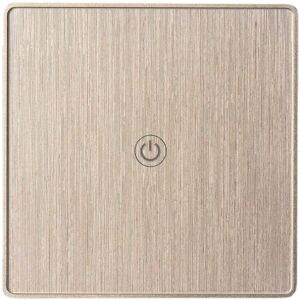 GreenZech (Gold, 1 Way) WIFI 433RF Remote Control Touch Switch 1Way 2Way 3Way Wall Touch S GreenZech (Gold, 1 Way) WIFI 433RF Remote Control Touch Switch 1Way 2Way 3Way Wall Touch S