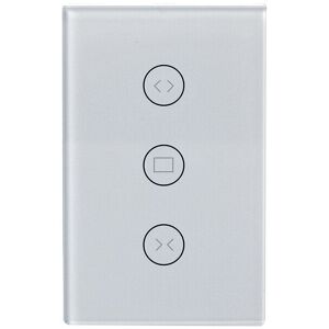 GreenZech (White) Smart Wifi US Curtain Switch Voice Control Work with Alexa Google home W GreenZech (White) Smart Wifi US Curtain Switch Voice Control Work with Alexa Google home W