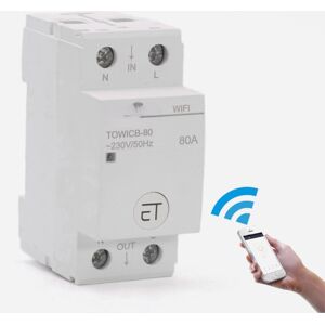 GreenZech (80A) WiFi Circuit Breaker Remote Control by eWeLink APP Voice Control With Amaz GreenZech (80A) WiFi Circuit Breaker Remote Control by eWeLink APP Voice Control With Amaz