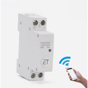 GreenZech (40A) WiFi Circuit Breaker Remote Control by eWeLink APP Voice Control With Amaz GreenZech (40A) WiFi Circuit Breaker Remote Control by eWeLink APP Voice Control With Amaz