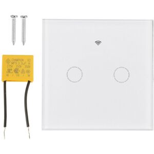 GreenZech (2CH) EU/UK 1/2/3 Gang eWelink WIFI Smart Wall Light Switch Touch Panel APP Remo GreenZech (2CH) EU/UK 1/2/3 Gang eWelink WIFI Smart Wall Light Switch Touch Panel APP Remo