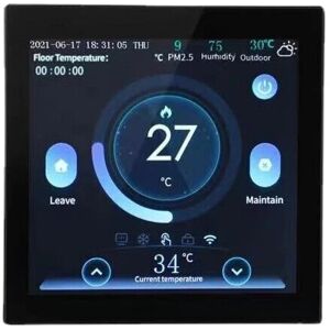 GreenZech (Electric heating) Smart WIFI LCD Color Screen Thermostat Remote Electric/Water GreenZech (Electric heating) Smart WIFI LCD Color Screen Thermostat Remote Electric/Water