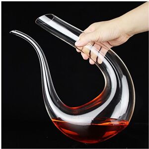 Unbranded Crystal U-shaped Wine Decanter Gift Box Swan Decanter Creative Wine Separator Unbranded Crystal U-shaped Wine Decanter Gift Box Swan Decanter Creative Wine Separator