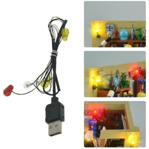 GreenZech Plastic Self-locking Brick DIY LED Light Kit for Brick FunCreator Building DIY H GreenZech Plastic Self-locking Brick DIY LED Light Kit for Brick FunCreator Building DIY H