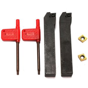 GreenZech 6pcs SCLCR1616H09 SCLCL1616H09 16x100mm Lathe Turning Tool Holder with CCMT09T3 GreenZech 6pcs SCLCR1616H09 SCLCL1616H09 16x100mm Lathe Turning Tool Holder with CCMT09T3