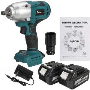 GreenZech 1600N.M Electric Impact Wrench Brushless Rechargeable Car Tires Power Tools GreenZech 1600N.M Electric Impact Wrench Brushless Rechargeable Car Tires Power Tools